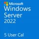 Microsoft Windows Server 2022 5 User CAL OLP Volume Licencie
