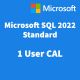 Microsoft SQL Server User CAL 2022 OLP Volume Licencie