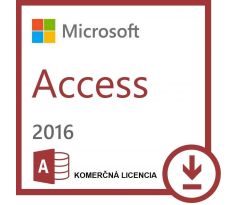Microsoft Access 2016 - Komerčné - Volume Licencie