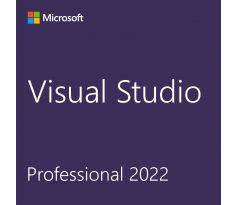 Microsoft Visual Studio Professional 2022 64 bit DG7GMGF0D3SJ-0003, nová licencia