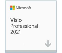 Microsoft Visio Pro 2021, el. licencia D87-07606