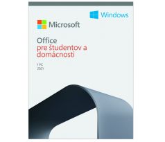 Microsoft Office 2021 pre študentov a domácnosti elektronická licencia EU 79G-05339 nová licencia