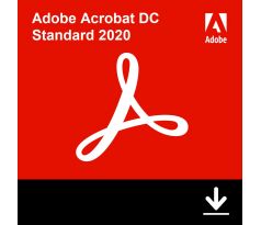 Kancelársky softvér Adobe Acrobat DC Standard 2020 Win. 65310996 Doživotná, elektronická licencia