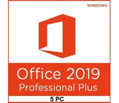 Microsoft Office 2019 Professional Plus H30-05783, na 5 PC, nová licencia