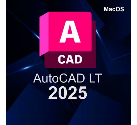 Autodesk AutoCAD LT 2025 vzdelávacia verzia Mac 057N1,na 2 roky