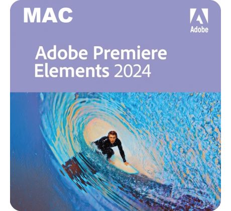 Adobe Premiere Elements 2024, Mac Doživotná, elektronická licencia 65330372