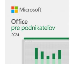 Microsoft Office 2024 pre podnikateľov, elektronická licencia EU, nová licencia