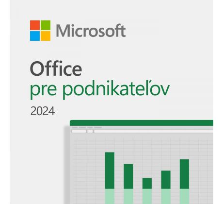 Microsoft Office 2024 pre podnikateľov, elektronická licencia EU, nová licencia