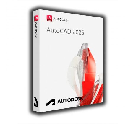 Autodesk AutoCAD 2025 vzdelávacia verzia Windows,1 zariadenie, 1 rok