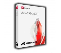 Autodesk AutoCAD 2025 vzdelávacia verzia Windows,1 zariadenie, 2 roky