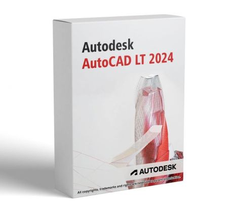 Autodesk AutoCAD 2024 LT vzdelávacia verzia Windows,1 zariadenie, 1 rok